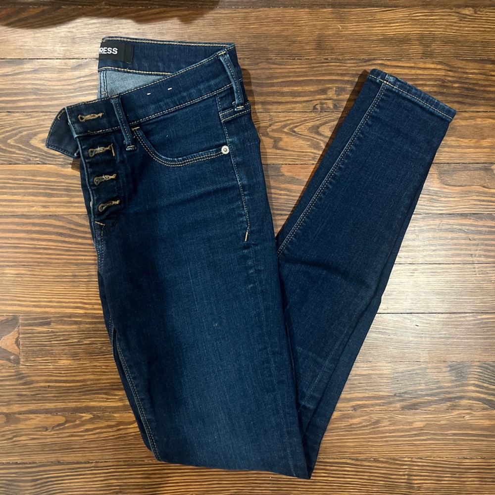 Express • Denim Perfect Mid Rise